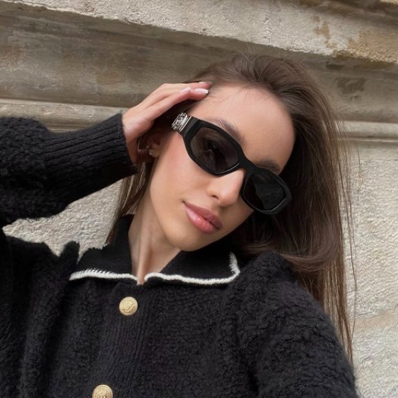 NEW VERSACE VE4361 5422/87 UNISEX VERSACE MEDUSA SUNGLASSES BLACK VE4361 542287 - Picture 5 of 11